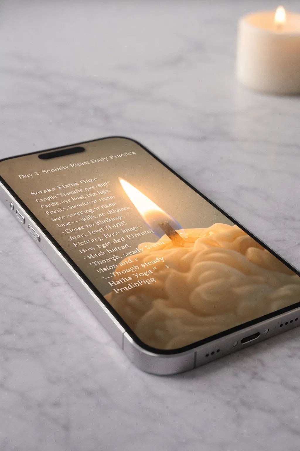 21 - Day Candle Calm Life Guide | Instant PDF - Bergam Candles