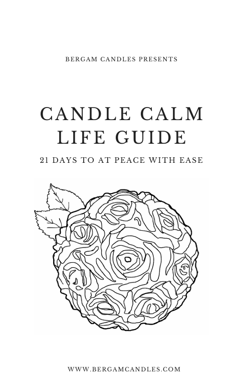 21 - Day Candle Calm Life Guide | Instant PDF - Bergam Candles
