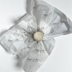 Cozy Winter Forest Candle Handmade | Textured 3D Pillar Soy Beeswax 20h | Migraine - Safe Gift - Bergam Candles