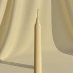 Thin Taper Dining Candles Set | 3/5 Pack Soy Beeswax Migraine - Safe | Elegant Dinner 120g - 200g - Bergam Candles