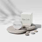 Wooden Wick Tin Candle | Crackle Sound Luxury Soy Coconut | Migraine - Safe 180g ~20h Burn - Bergam Candles